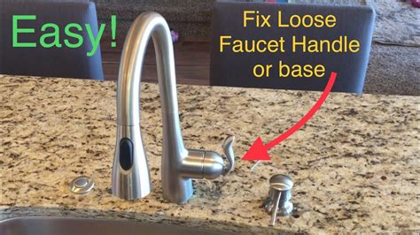 tightening moen kitchen faucet|How To Tighten a Loose Moen Single Handle Kitchen。